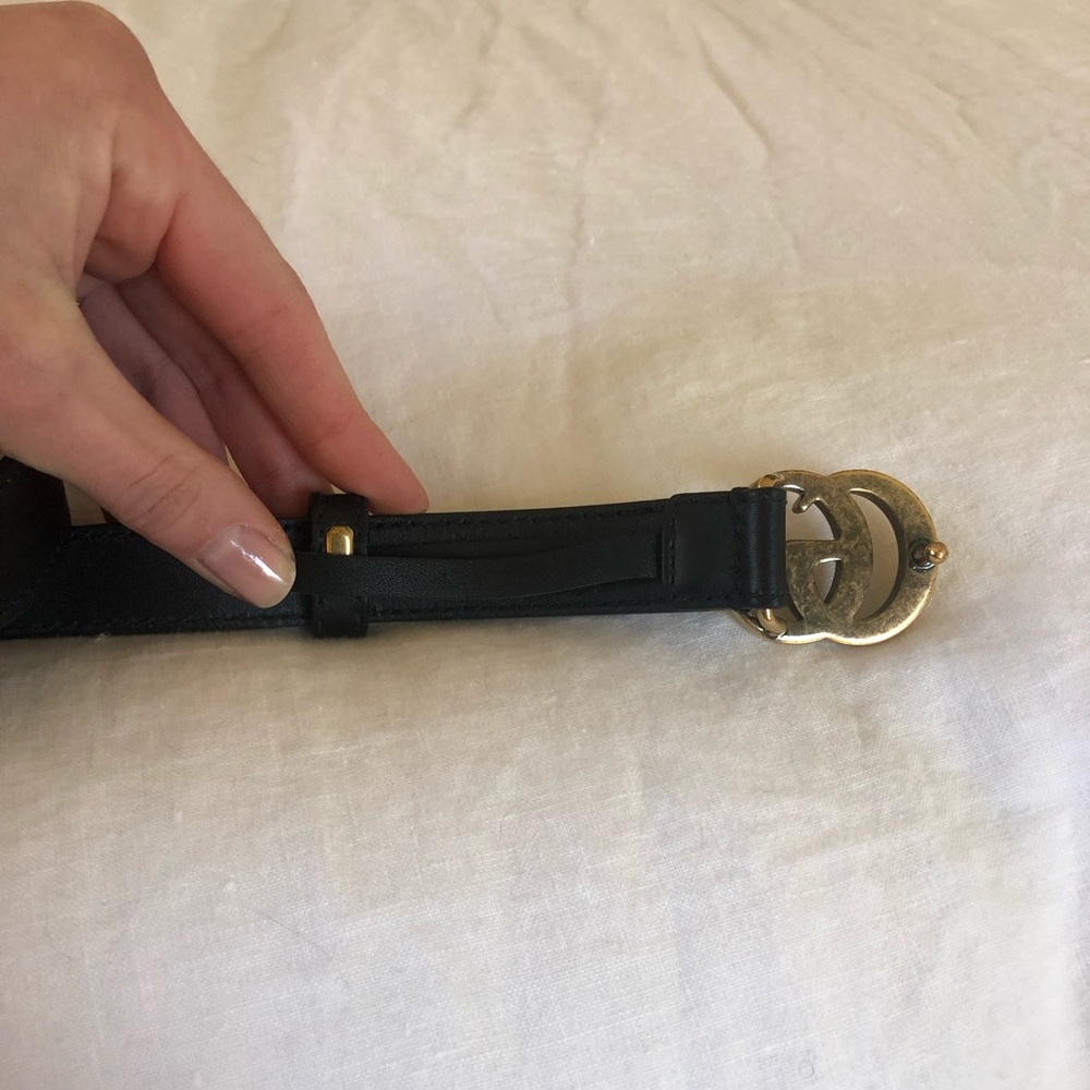 Gucci Belt with Double G in Black - Picture 4 of 11